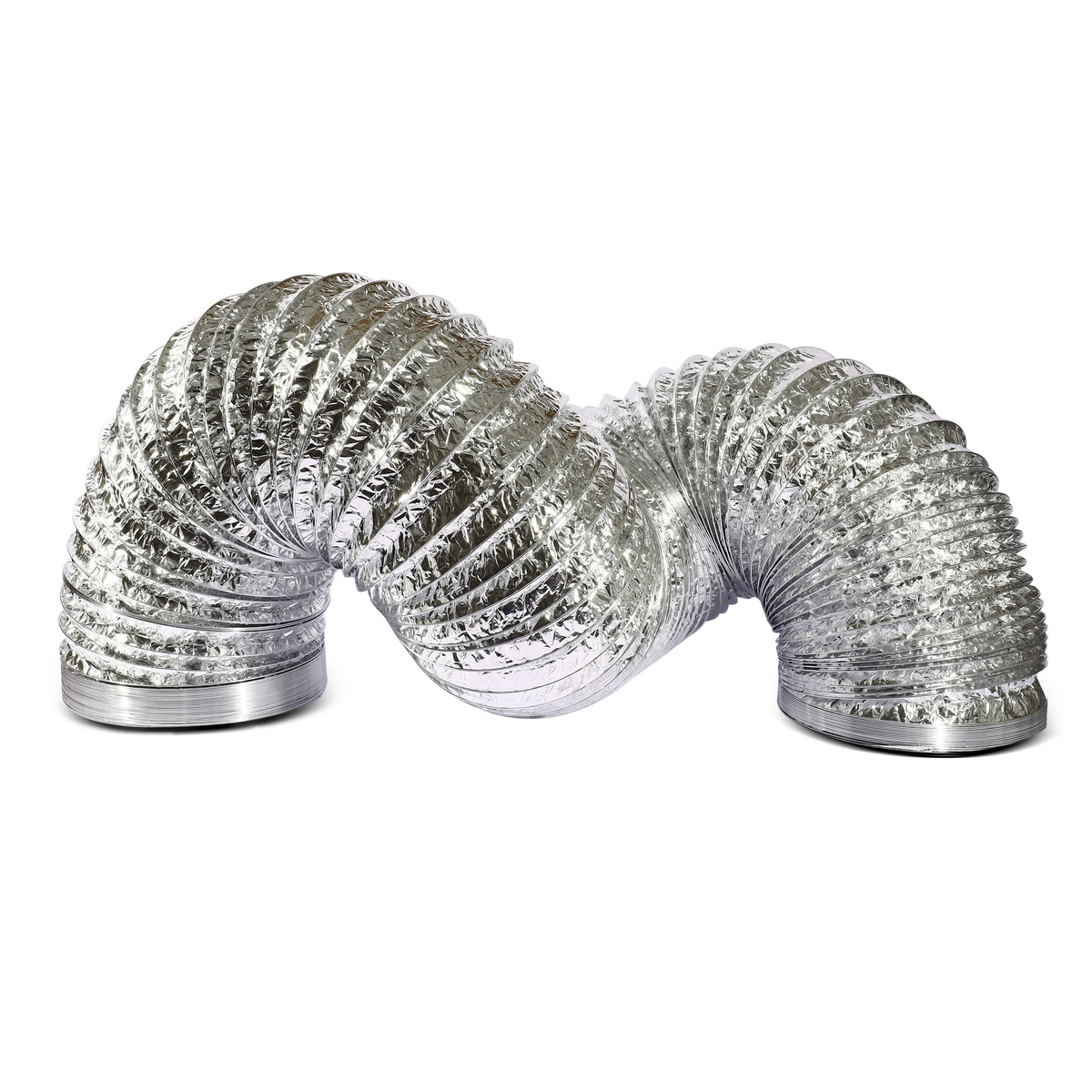 POLO Aluminum Foil Duct 10" (250MM) Length 2 M Model 3008 photo 2