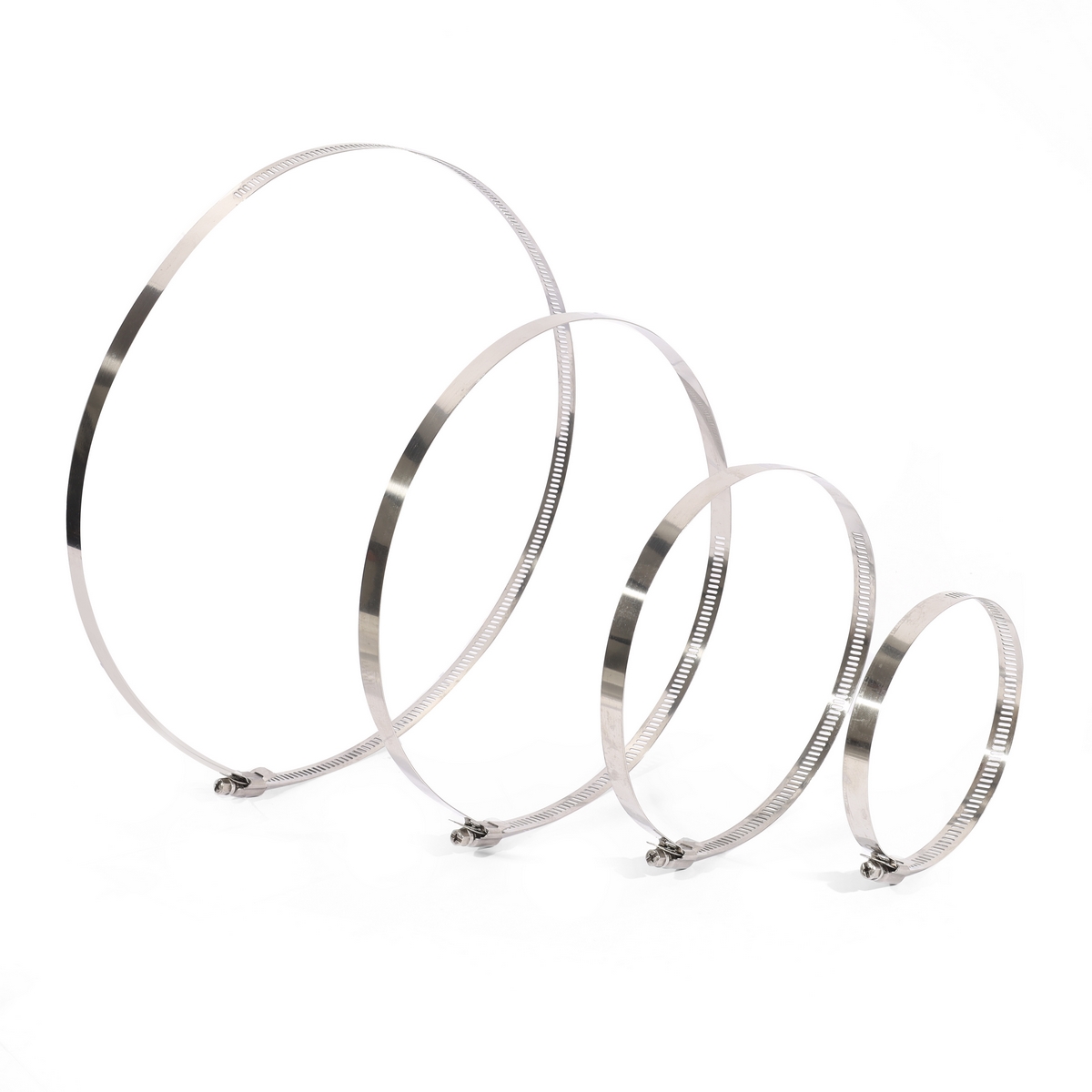 POLO Stainless Steel Hose Clamp 8", Size 194-216 MM., Model 3008 photo 4