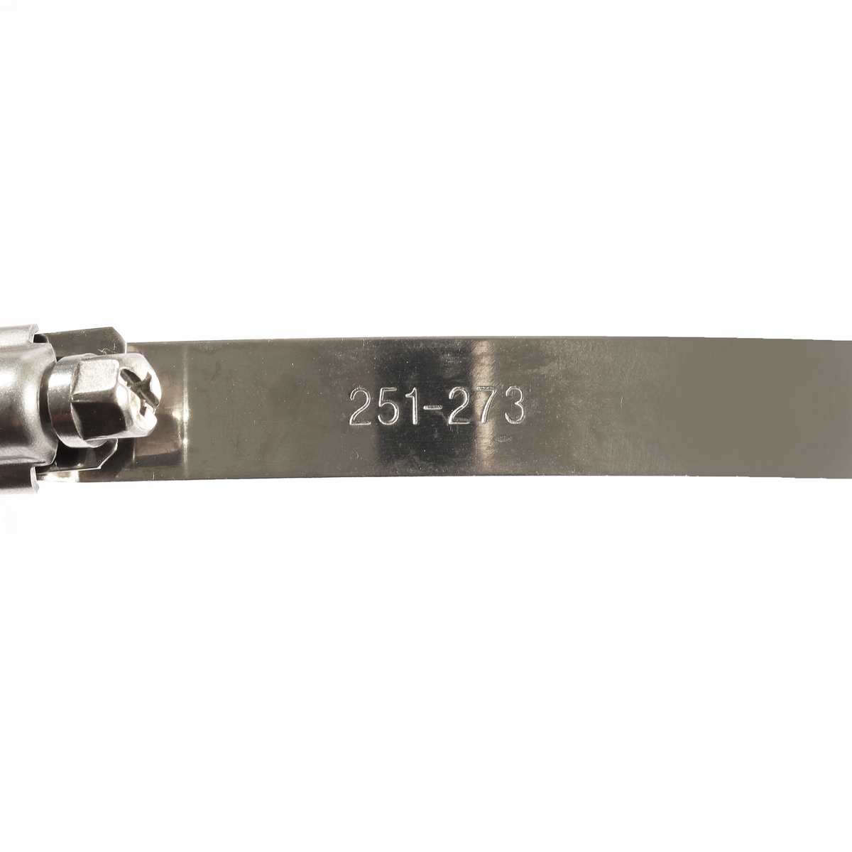 เข็มขัดรัดท่อ สแตนเลส 10" ขนาด251-273MM. POLO รุ่น 3010 รูปที่ 3