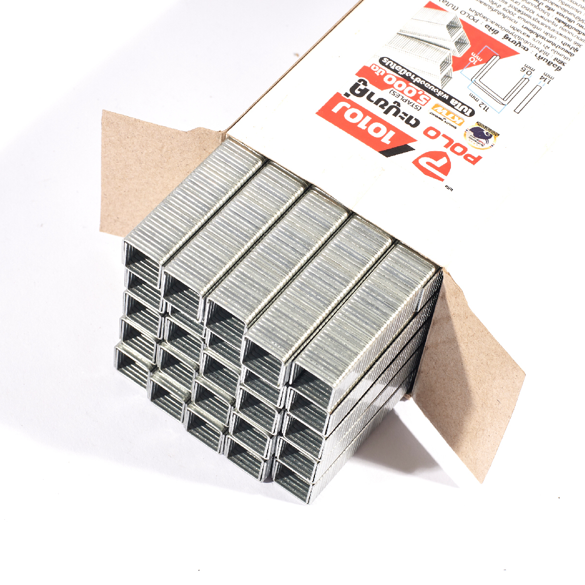 POLO Crown Staples 1010J (5000 PCS/BOX) Model 1010 photo 3