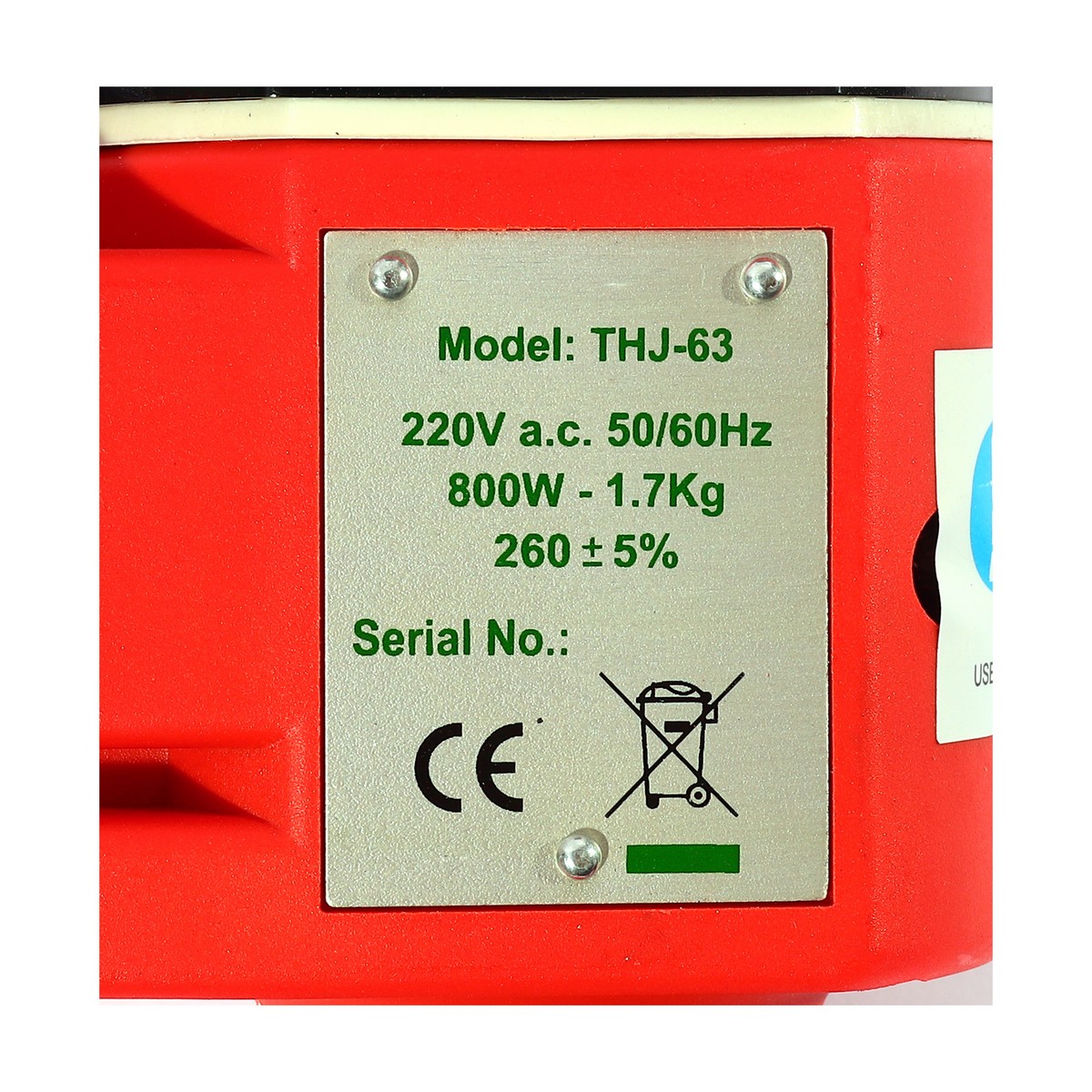 เครื่องเชื่อมท่อ PP-R 63MM POLO รุ่น THJ-63 รูปที่ 5