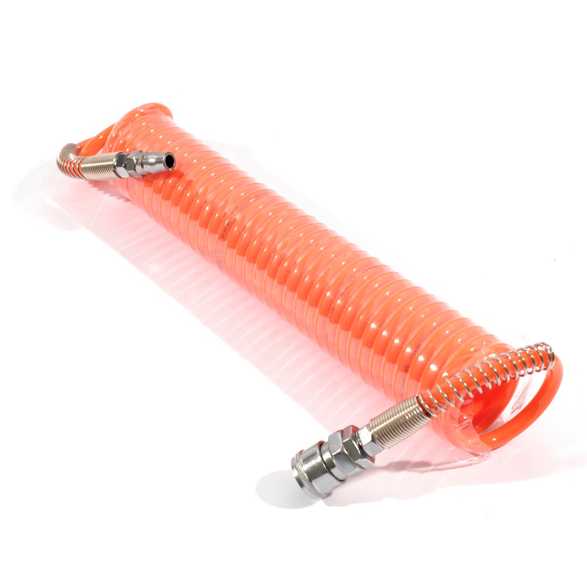 POLO PU Spring Air Hose with Couplers (5X8), Length 6 M, Model 0006 photo 2