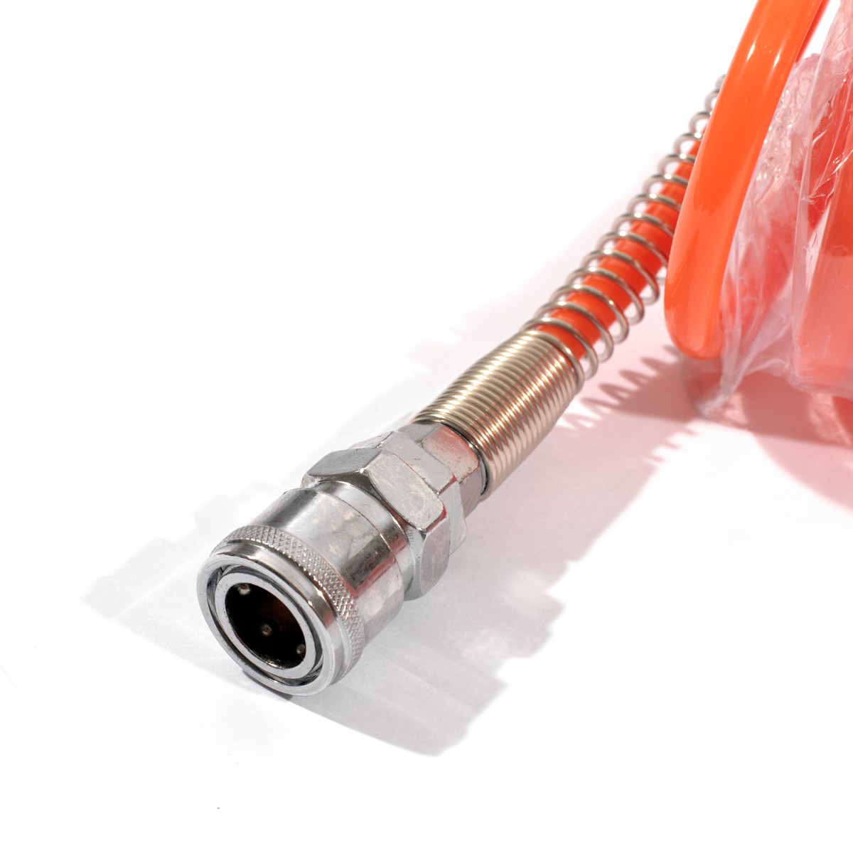 POLO PU Spring Air Hose with Couplers (5X8), Length 15 M, Model 0015 photo 4