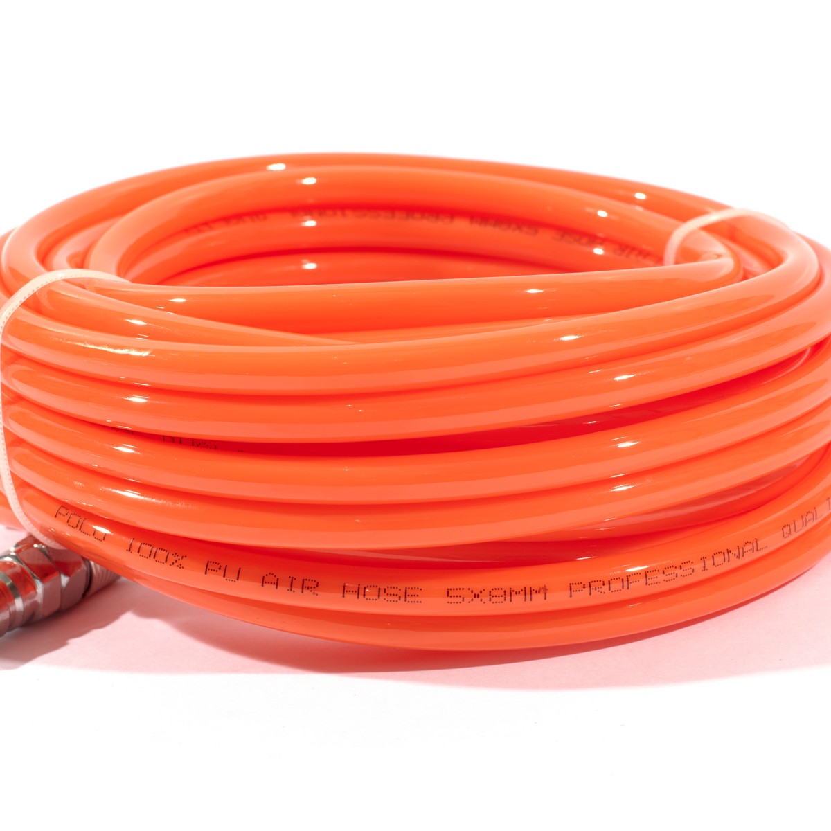 POLO PU Straight Air Hose with Couplers (5X8), Length 10 M, Model 0110 photo 2
