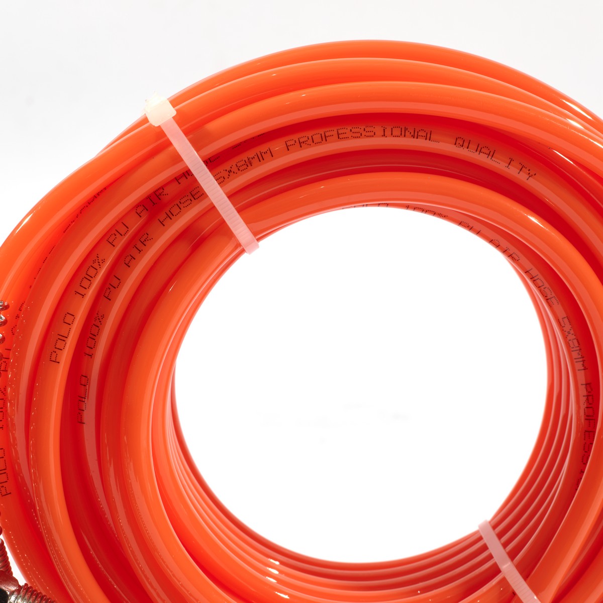 POLO PU Straight Air Hose with Couplers (5X8), Length 20 M, Model 0120 photo 2