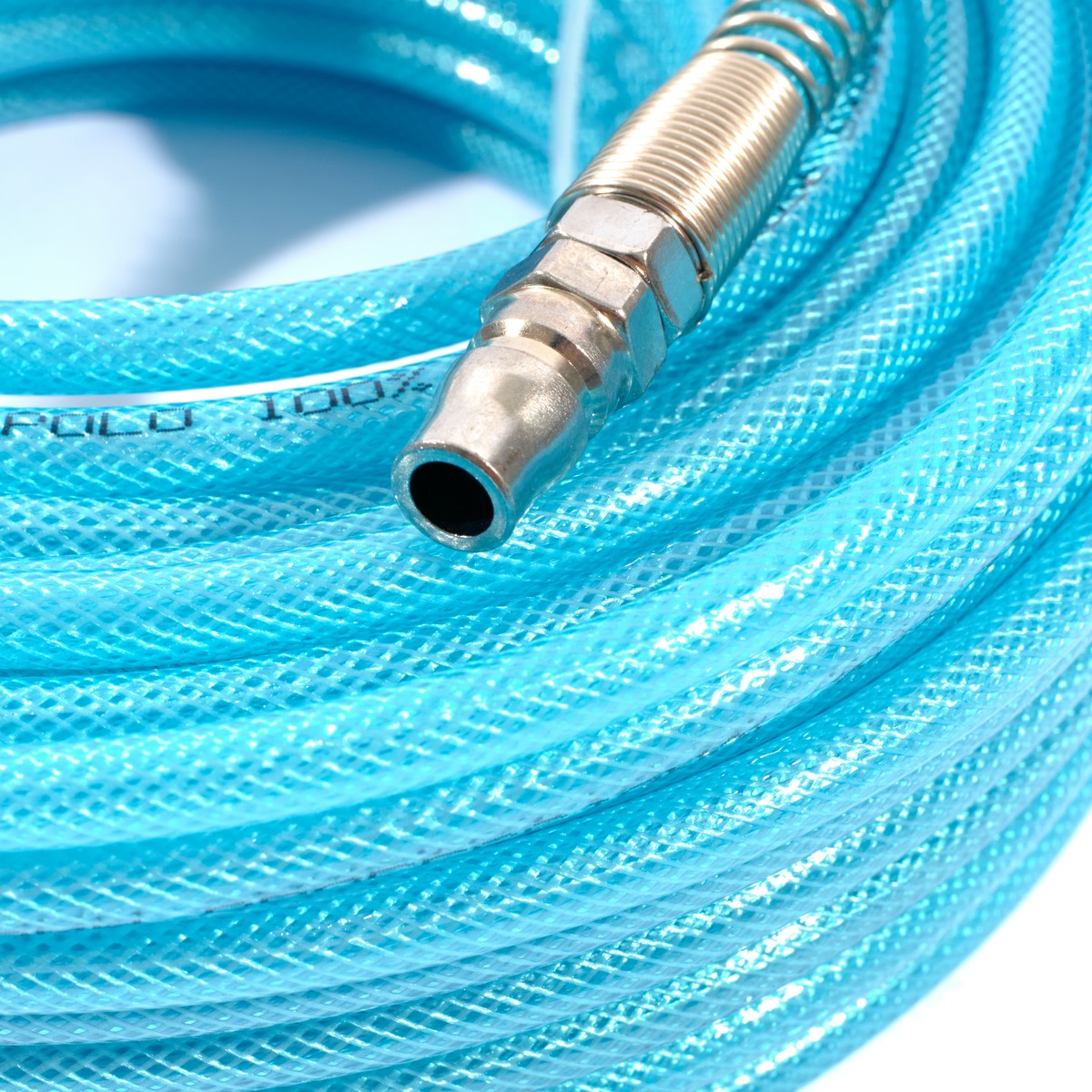 POLO Braided Air Hose with Couplers (5X8), Length 30 M, Model 1030 photo 2