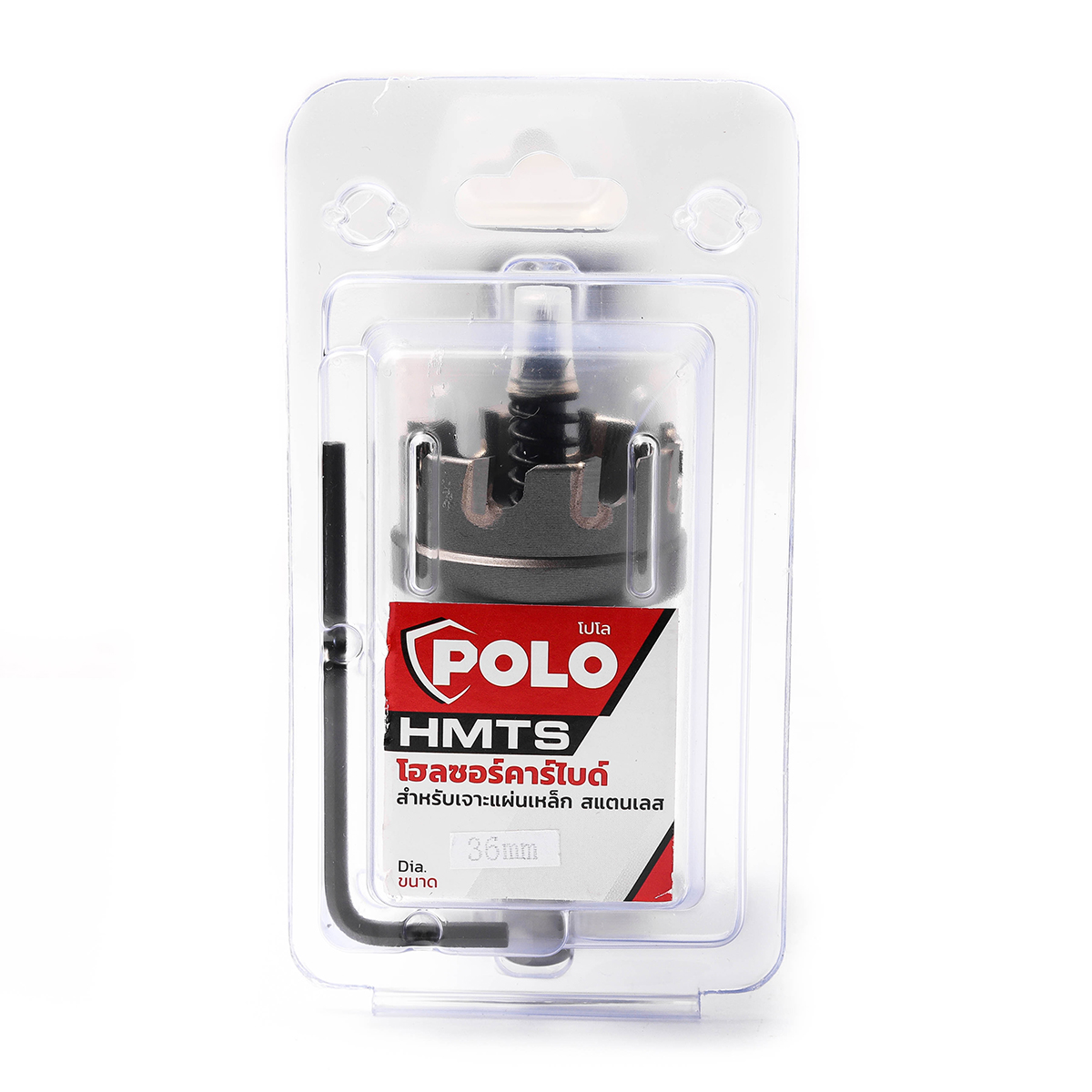 POLO 硬质合金开孔器 T.C.T. 36 mm 型号 HMTS 36*5 图 3