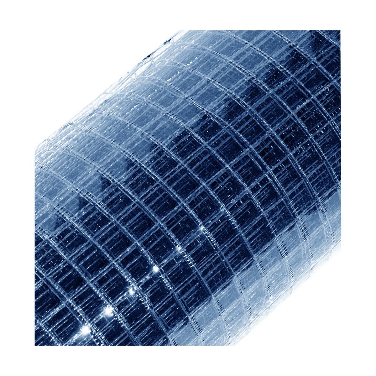 POLO PVC Square Wire Mesh Blue 1/2" 0.914X10 M photo 3