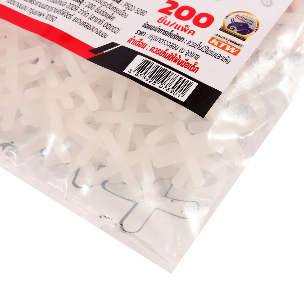 กากบาทเว้นร่องกระเบื้อง 3มม. POLO รุ่น 8119-3-3MM รูปที่ 2