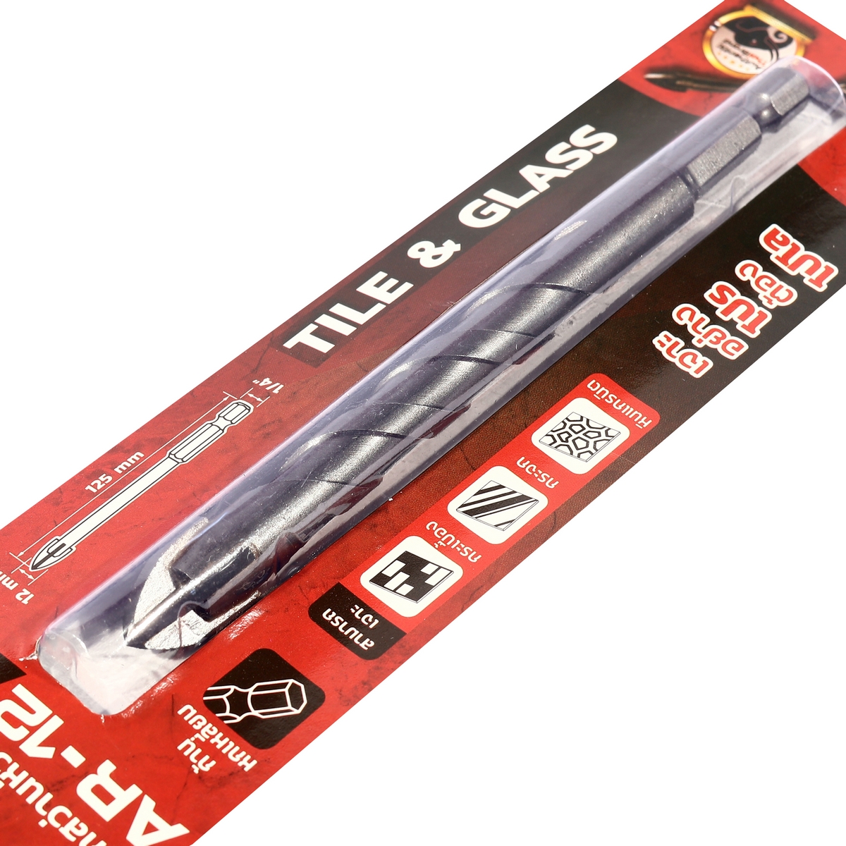 POLO Spear Point Tile Drill Bit 12 MM Model AR-12 photo 3
