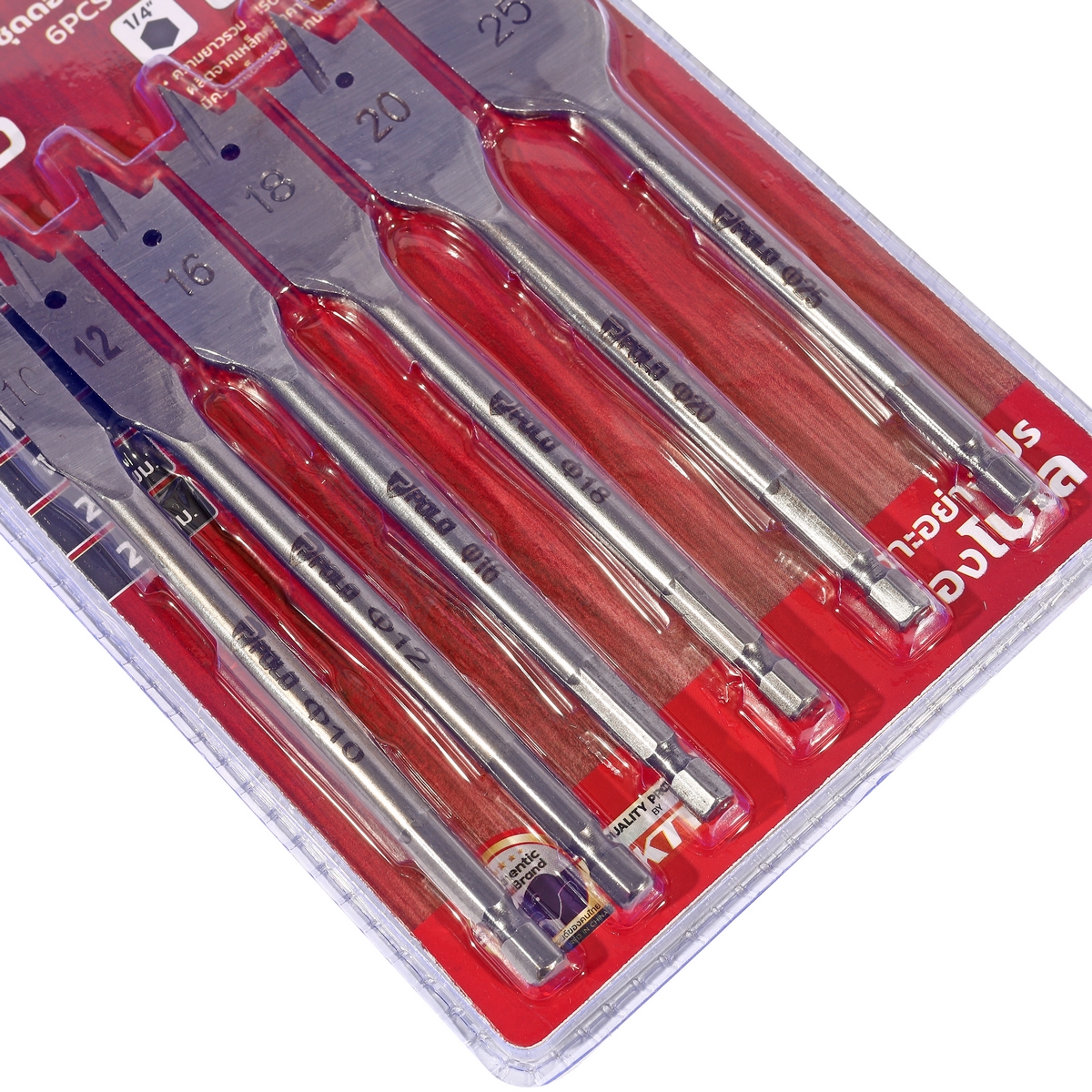 POLO Spade Drill Bit Set 6 PCS/SET photo 3
