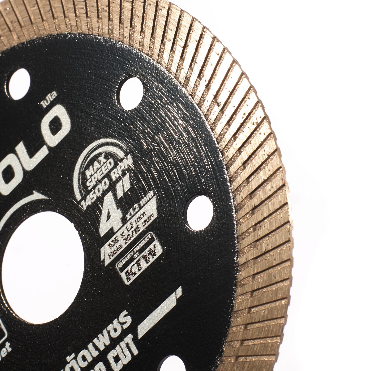 ใบเพชร 4 นิ้ว บาง 1.2MM. TURBO CUT POLO รูปที่ 4