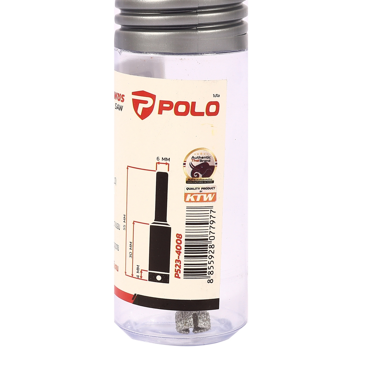 โฮลซอกากเพชร กระเบื้อง/กระจก 8 มม POLO รุ่น ED-8 รูปที่ 5