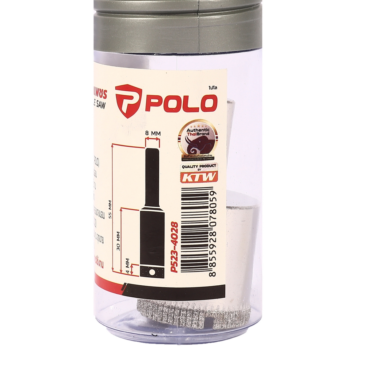 โฮลซอกากเพชร กระเบื้อง/กระจก 28 มม POLO รุ่น ED-28 รูปที่ 5
