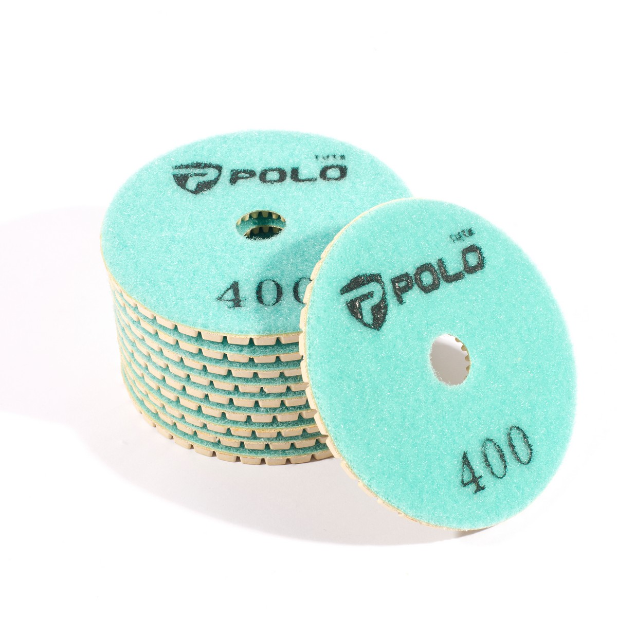 ใบเพชรอ่อนตัว 4 นิ้ว #400 ขัดน้ำ POLO รูปที่ 5