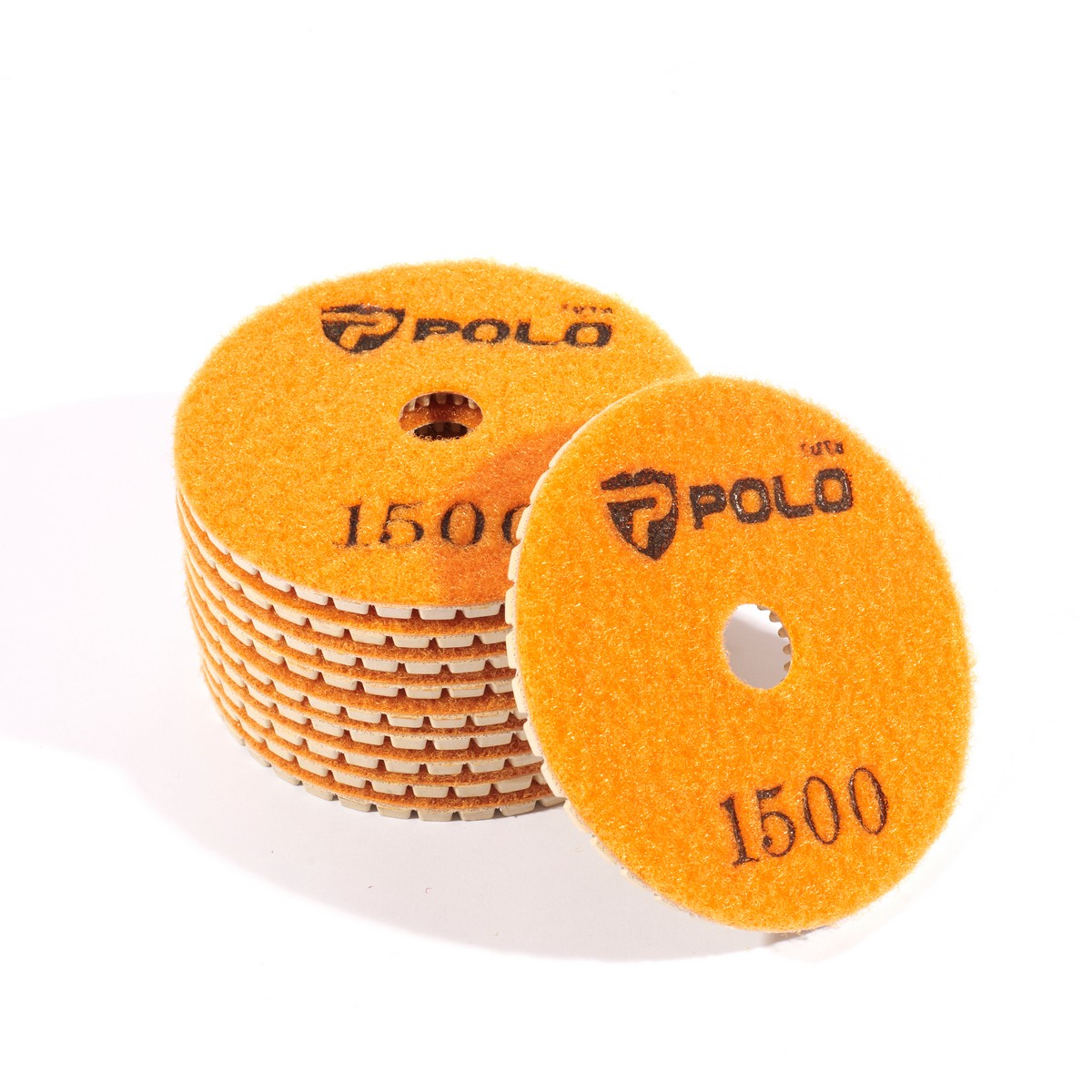 ใบเพชรอ่อนตัว 4 นิ้ว #1500 ขัดน้ำ POLO รูปที่ 5