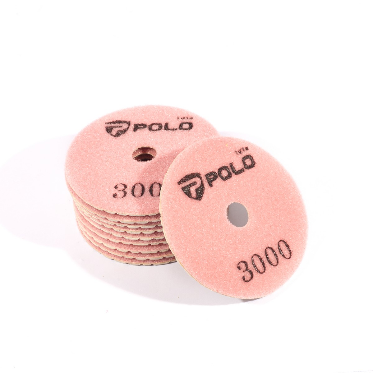 ใบเพชรอ่อนตัว 4 นิ้ว #3000 ขัดแห้ง POLO รูปที่ 5