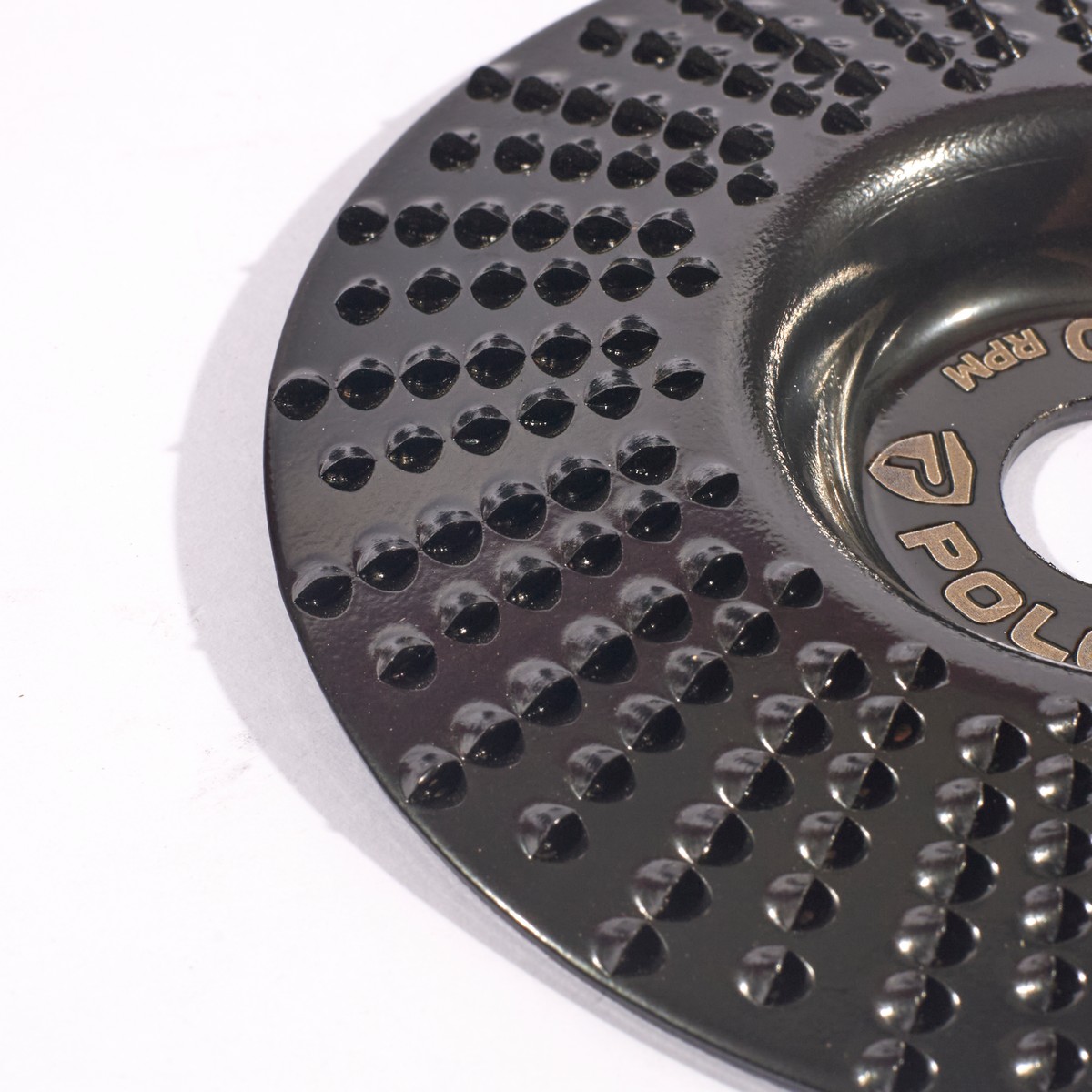 POLO Wood Grinding Wheel 4 IN, Angled Type photo 4