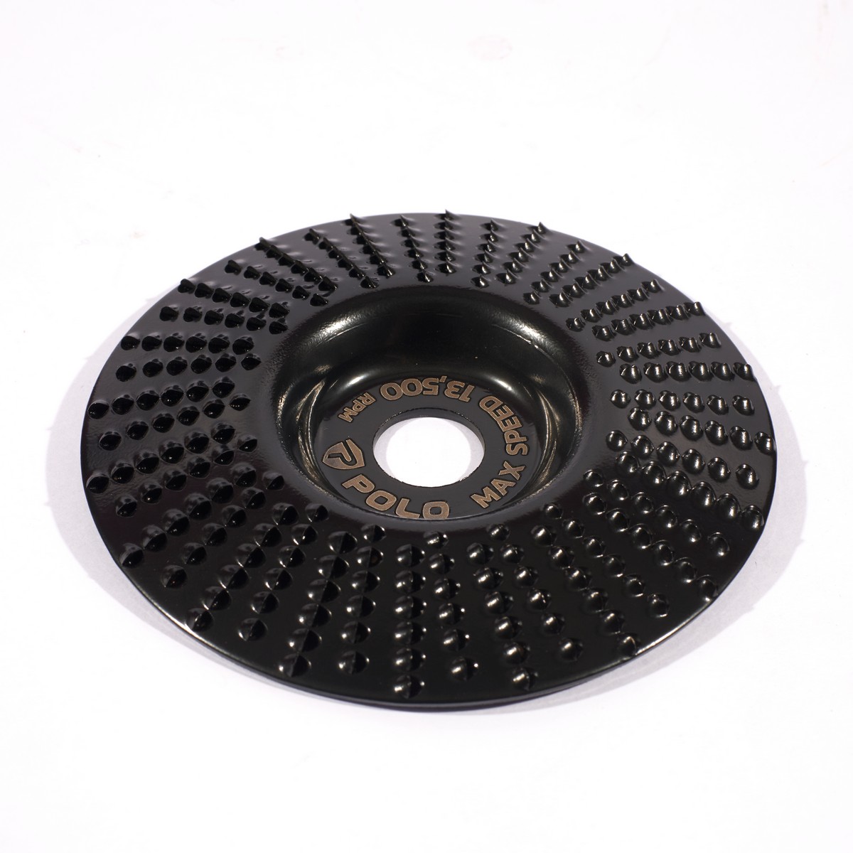 POLO Wood Grinding Wheel 4 IN, Angled Type photo 3