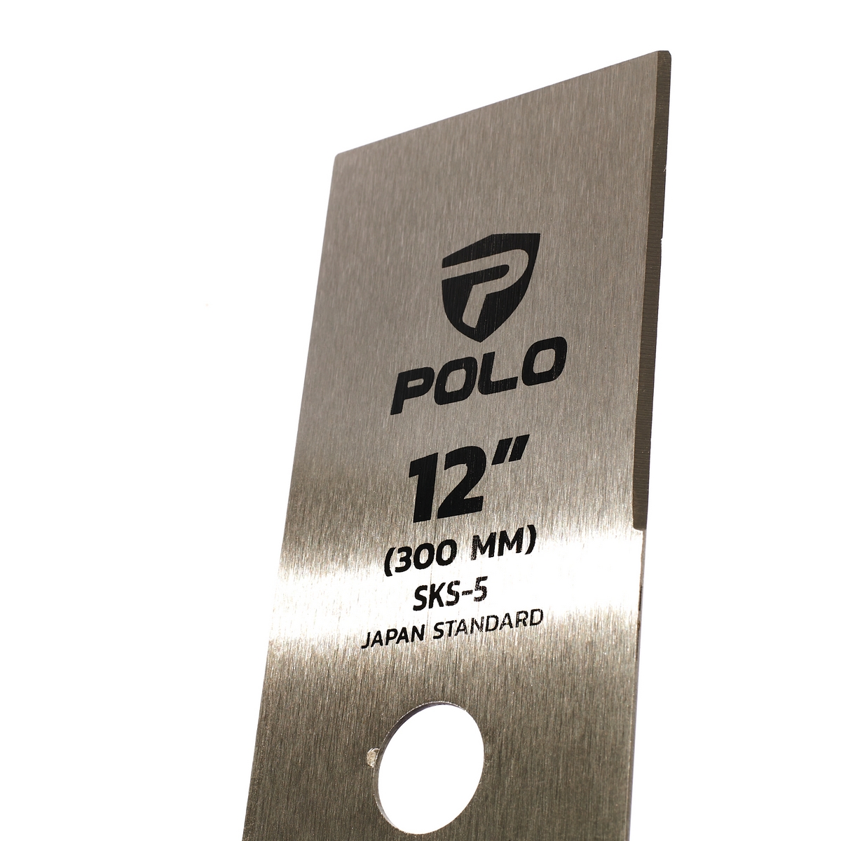 ใบมีดตัดหญ้าสีเงิน 12" (300X1.8MM)-บังตอ POLO รูปที่ 2