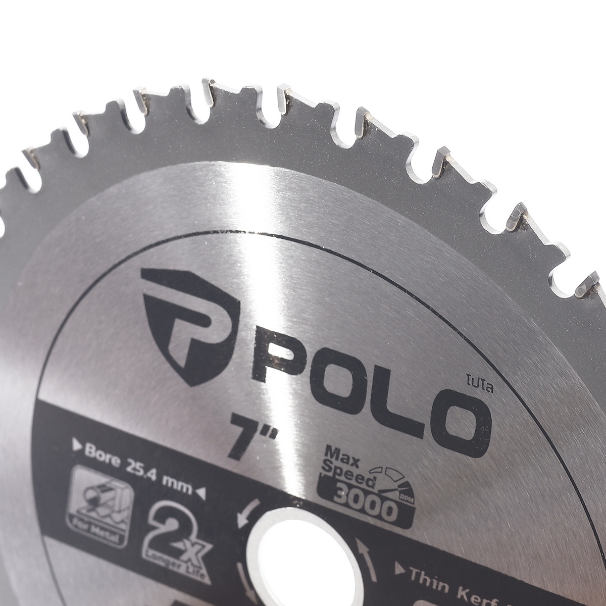 ใบเลื่อยตัดเหล็ก 7” (185 MM) X 36T POLO รูปที่ 4