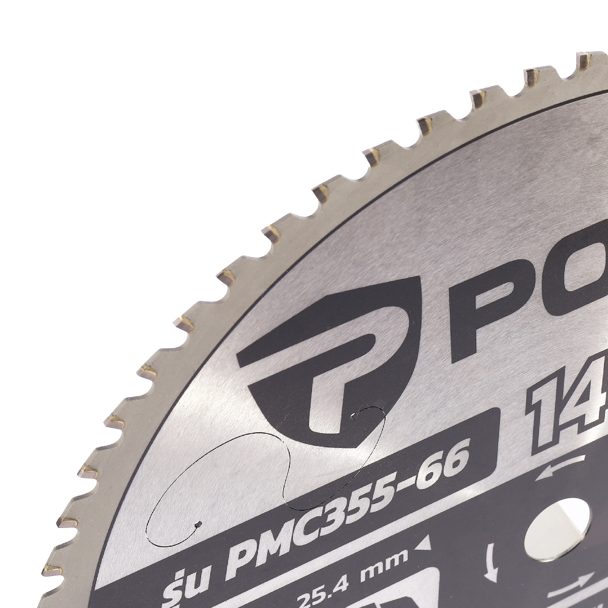 ใบเลื่อยวงเดือนตัดเหล็ก 14"X66T POLO รุ่น PMC355-66 รูปที่ 3