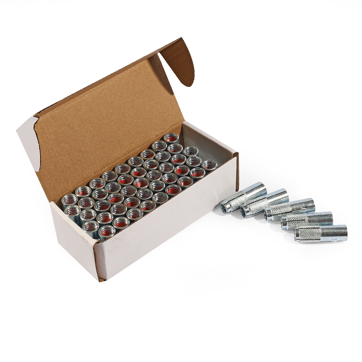 พุกดร็อปอิน 1/2" (50PCS/BOX) POLO รุ่น 0055 ราคา ฿210
