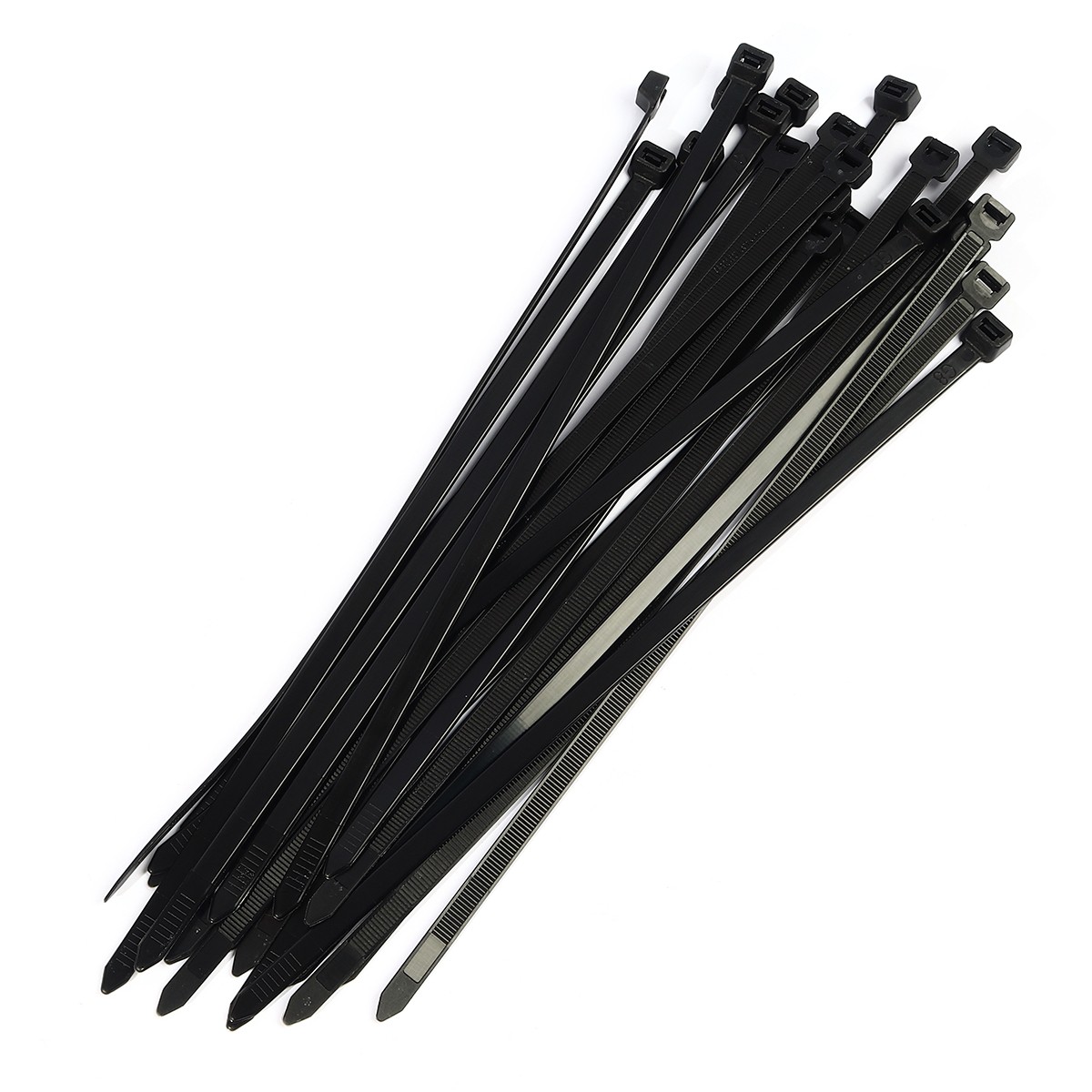 เคเบิ้ลไทร์12"ดำ 7.6(100PC/PA) POLO รุ่น PL-300HDB ราคา ฿144