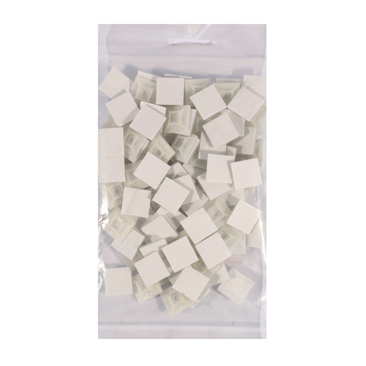 แป้นกาวขาว 19MM. (100PCS/PA) POLO รุ่น PL-HW3A รูปที่ 2