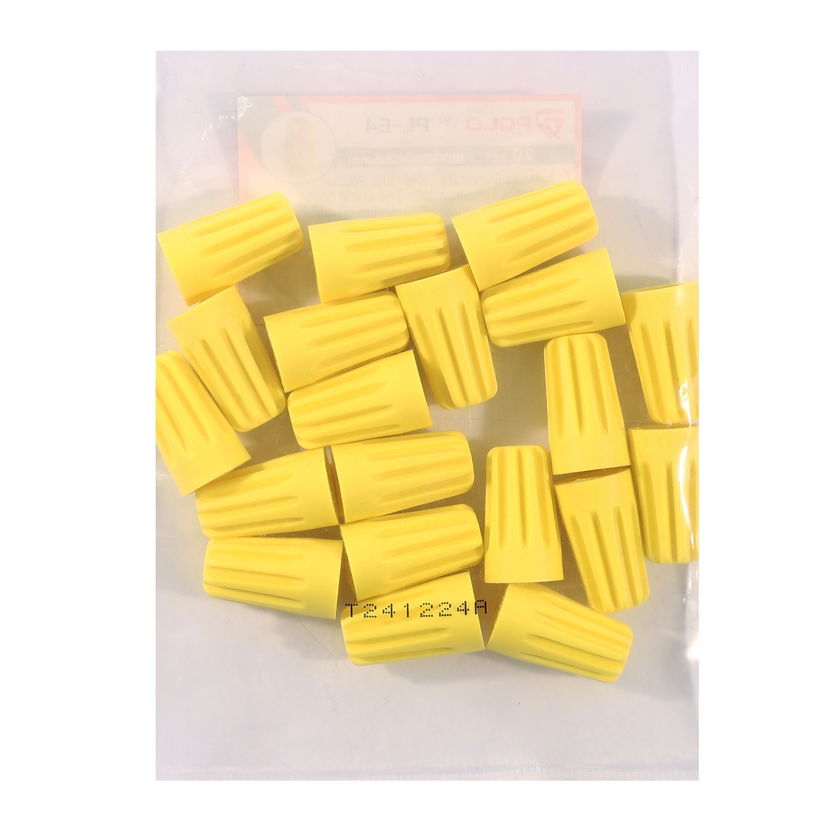 วายนัทลวดสปริงสีเหลือง(20PCS/PACK) POLO รุ่น PL-E4 รูปที่ 3