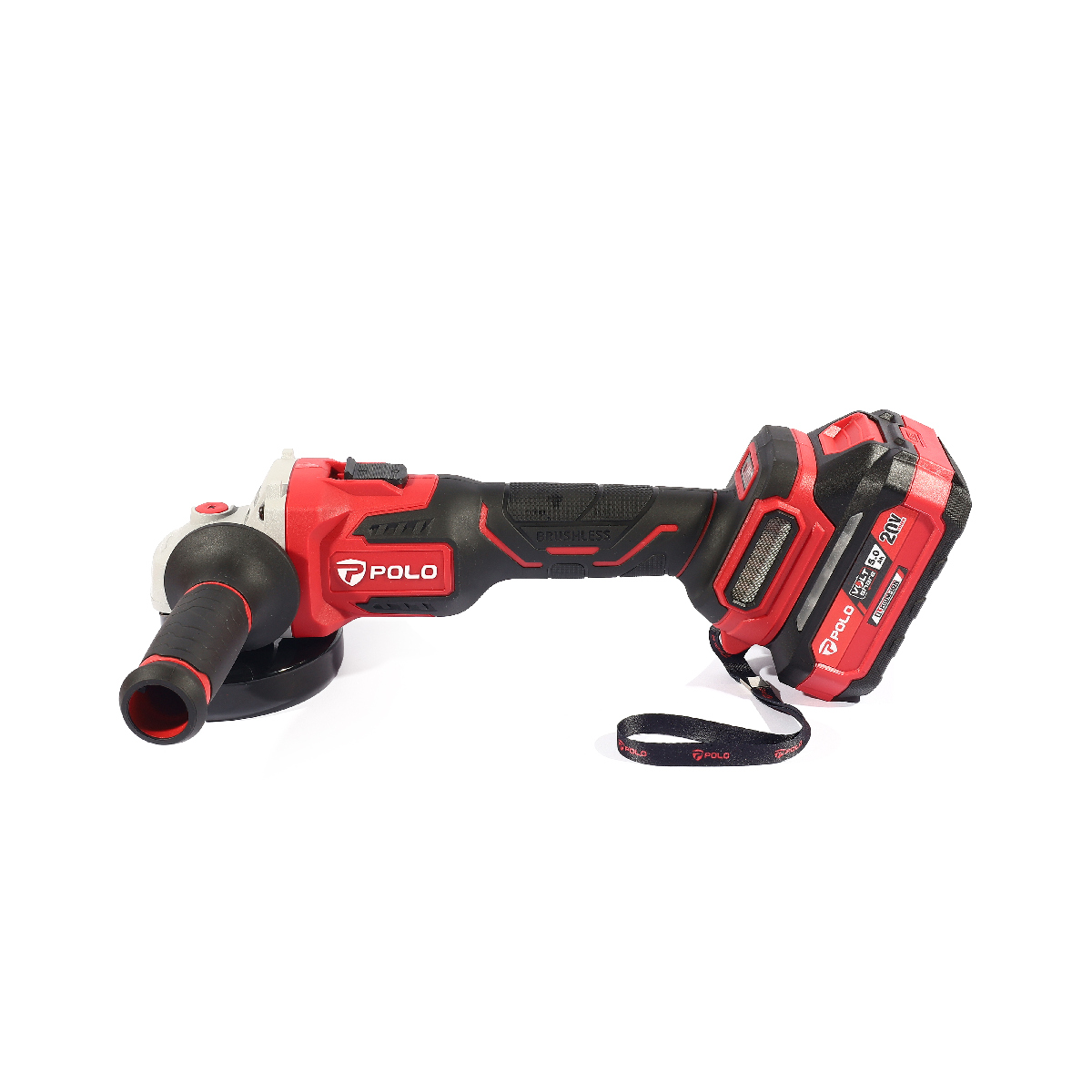 20Vเครื่องเจียรไร้สาย4"5.0AH*1 POLO รุ่น PAG202D1 รูปที่ 3