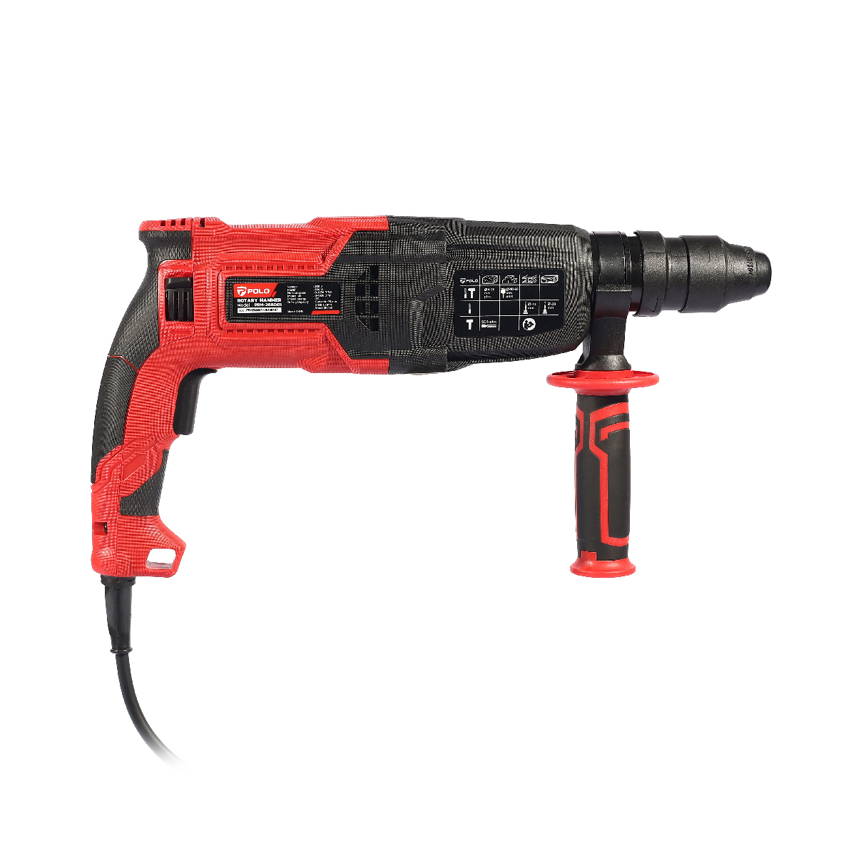 POLO 电锤 26MM 800W (3功能) 可换夹头 型号 PRH-268001 图 3