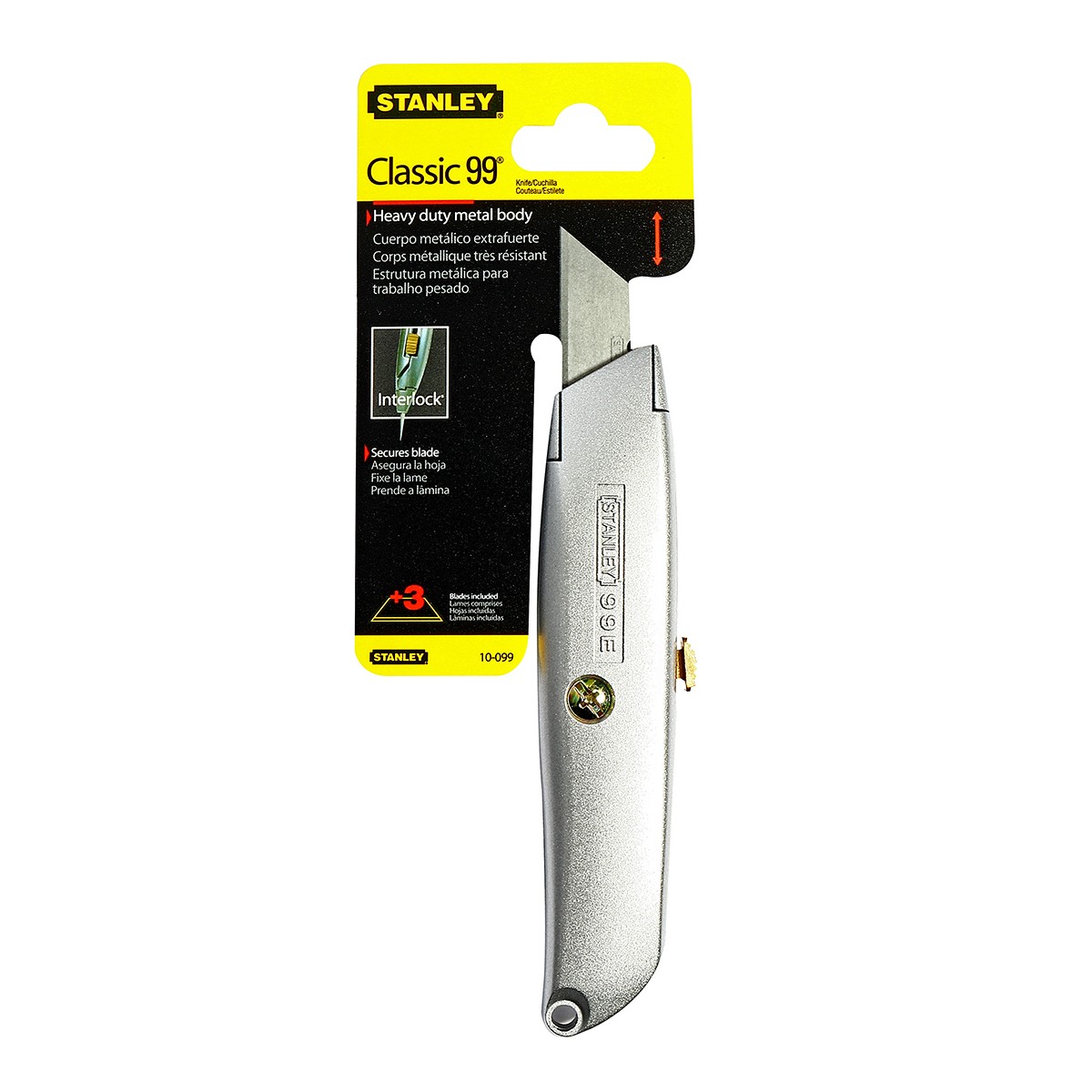 มีดอเนกประสงค์ 6"+3 ใบ (CLASSIC 99) STANLEY รุ่น 10-099 รูปที่ 3
