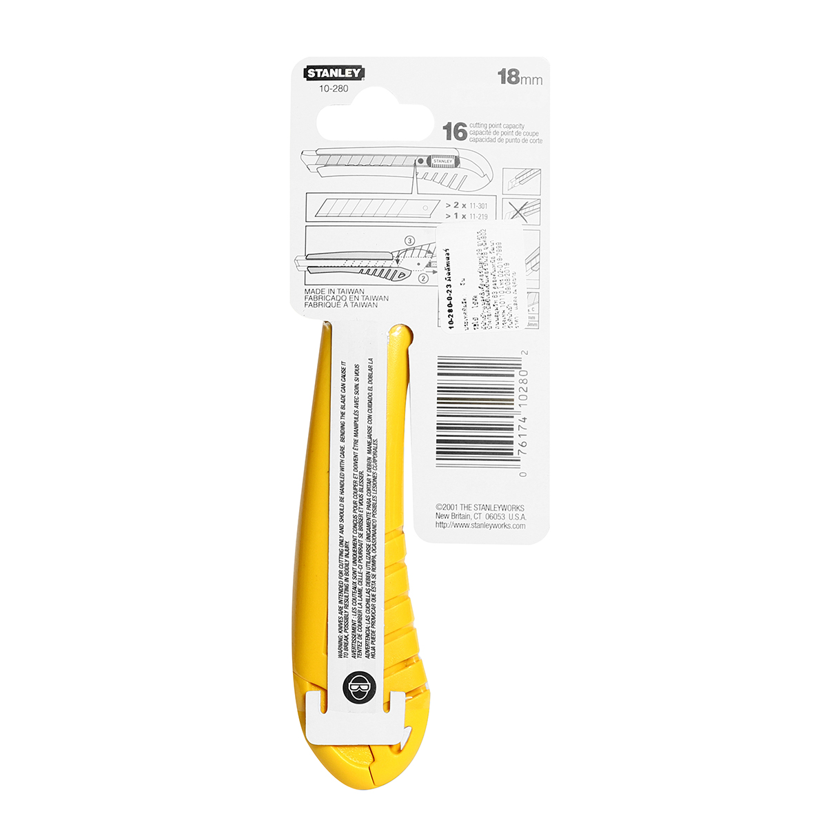 มีดคัตเตอร์ QUICKPOINT 18 มม. STANLEY รุ่น 10-280 รูปที่ 3