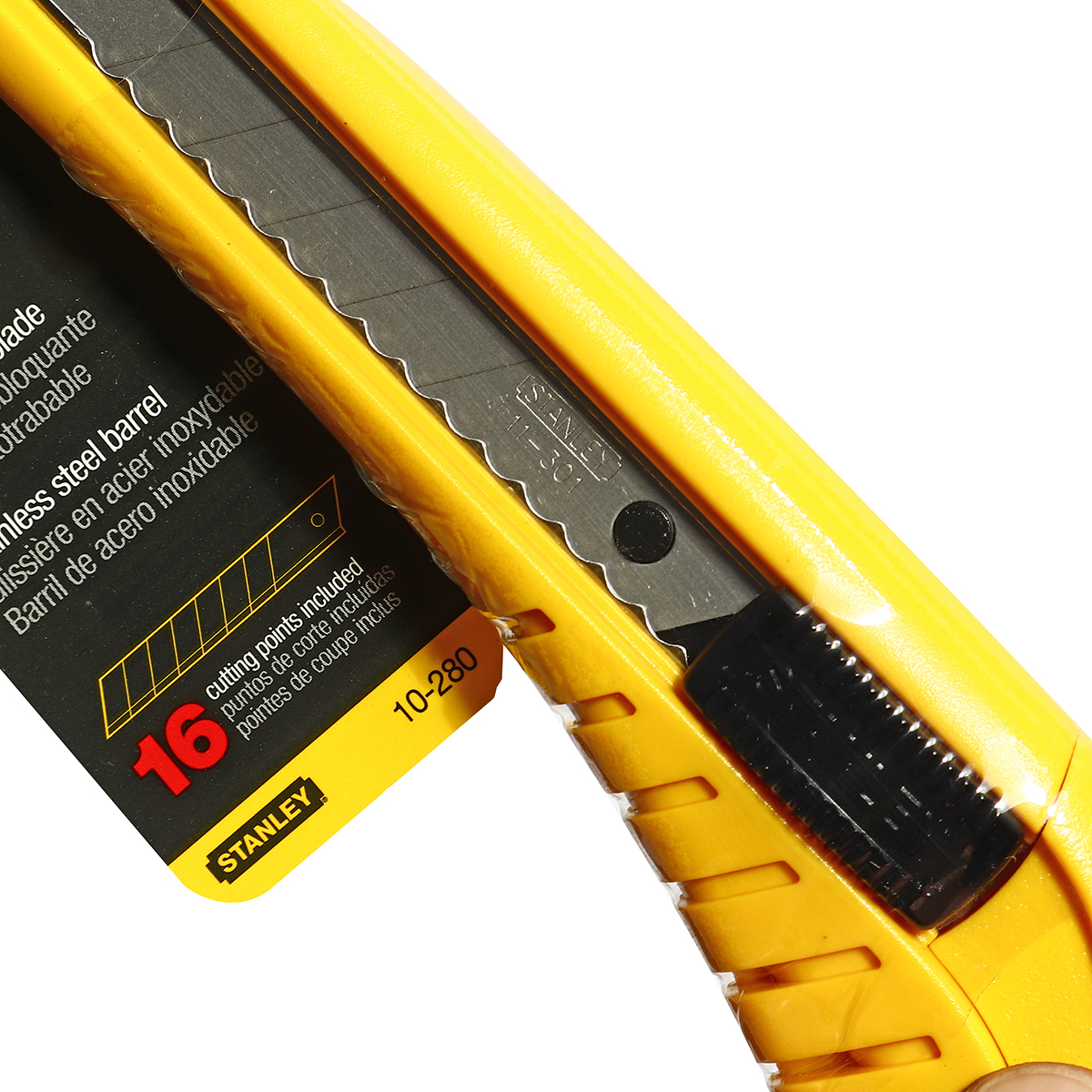 มีดคัตเตอร์ QUICKPOINT 18 มม. STANLEY รุ่น 10-280 รูปที่ 2