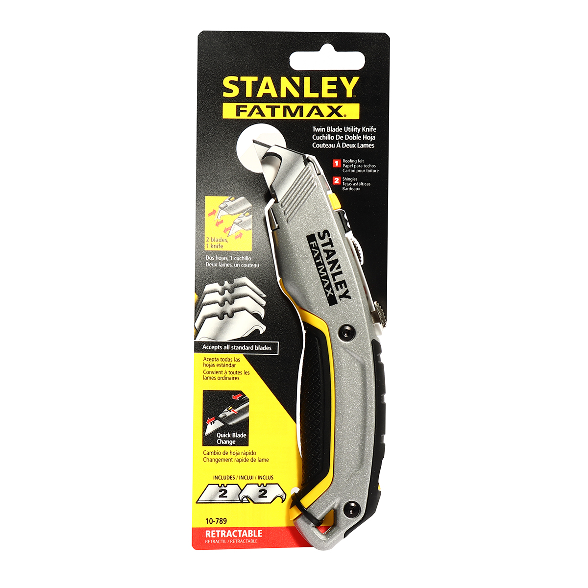 มีดอเนกประสงค์ FATMAX 2 ใบมีด STANLEY รุ่น 10-789 ราคา ฿324
