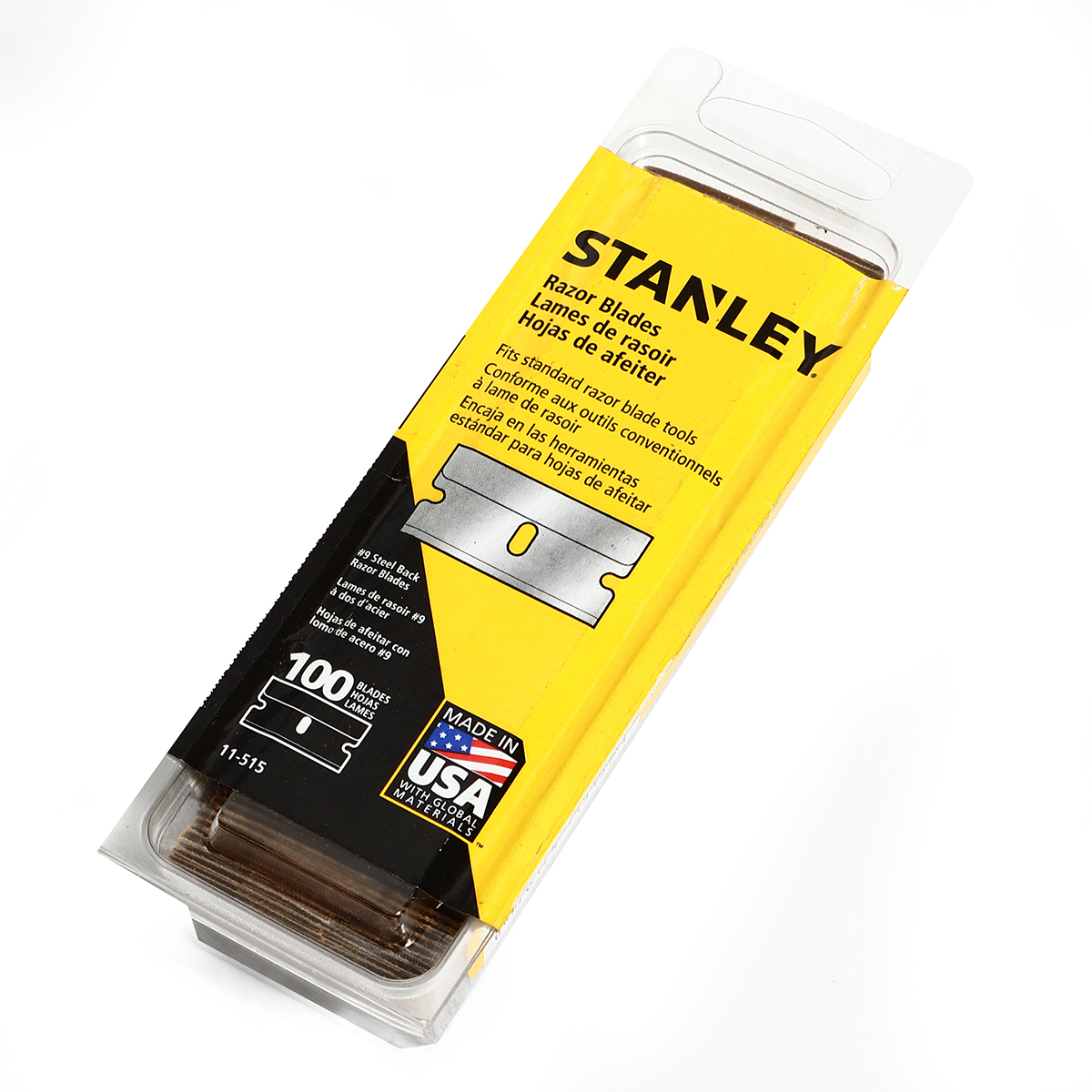 ใบมีดเครื่องขูด 28-500(100 ใบ) STANLEY รุ่น 11-515 ราคา ฿346.5