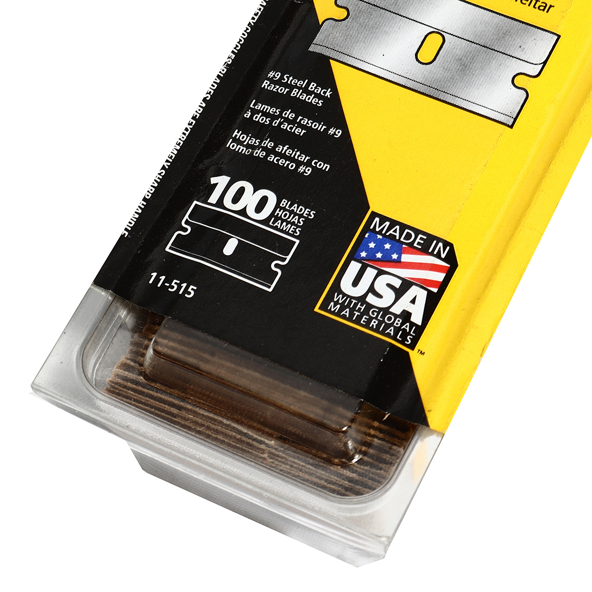 ใบมีดเครื่องขูด 28-500(100 ใบ) STANLEY รุ่น 11-515 รูปที่ 3
