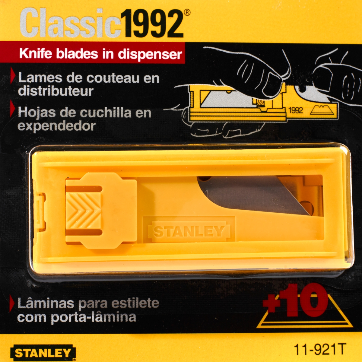 ใบมีดอเนกประสงค์ 10 ชิ้น/แพ็ค STANLEY รุ่น 11-921T รูปที่ 2