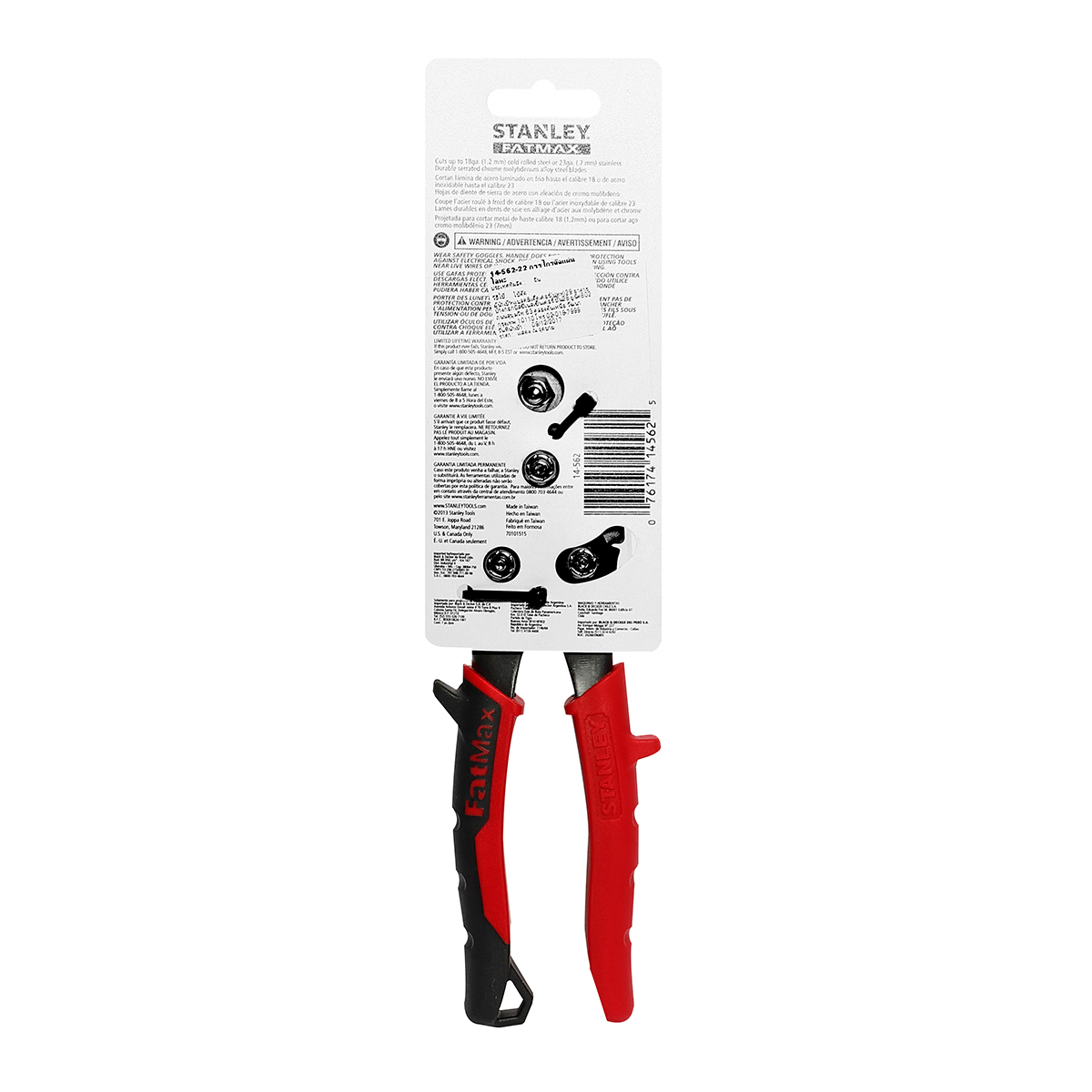 กรรไกรตัดแผ่นสังกะสีตัดซ้าย 10" STANLEY รุ่น STHT14562 รูปที่ 2