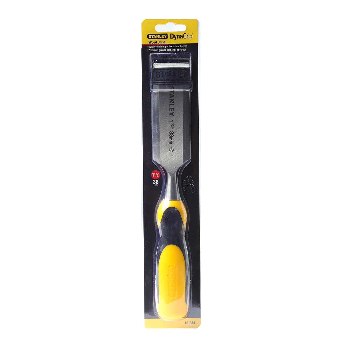 สิ่วด้ามยางกว้าง 38 มม.(1-1/2") STANLEY รุ่น 16-284-23 ราคา ฿187