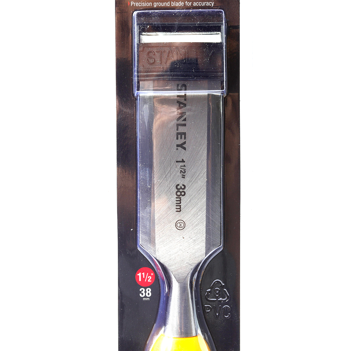 สิ่วด้ามยางกว้าง 38 มม.(1-1/2") STANLEY รุ่น 16-284-23 รูปที่ 2