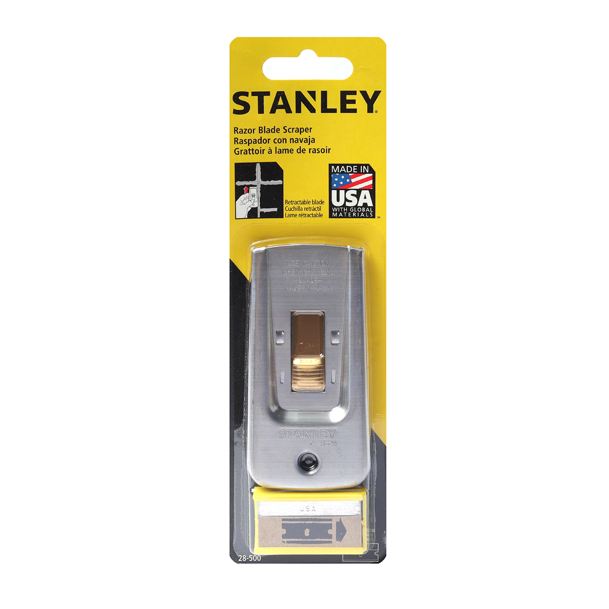 STANLEY Rust Scraper + 5 Blades Model 28-500 price ฿132