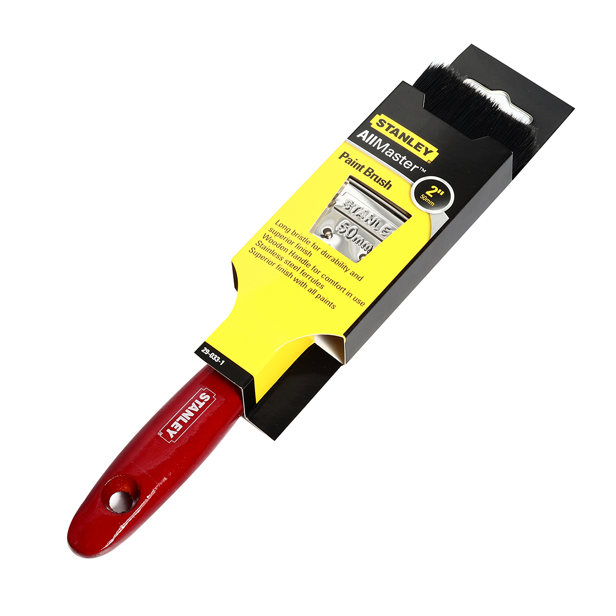 แปรงทาสี ALLMASTER ขนาด 2" STANLEY รุ่น 29-033-1 รูปที่ 3
