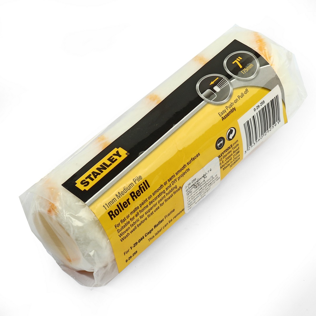 อะไหล่ลูกกลิ้งโครงกรงทาสีน้ำ 7" STANLEY รุ่น 0-29-259 ราคา ฿38.5
