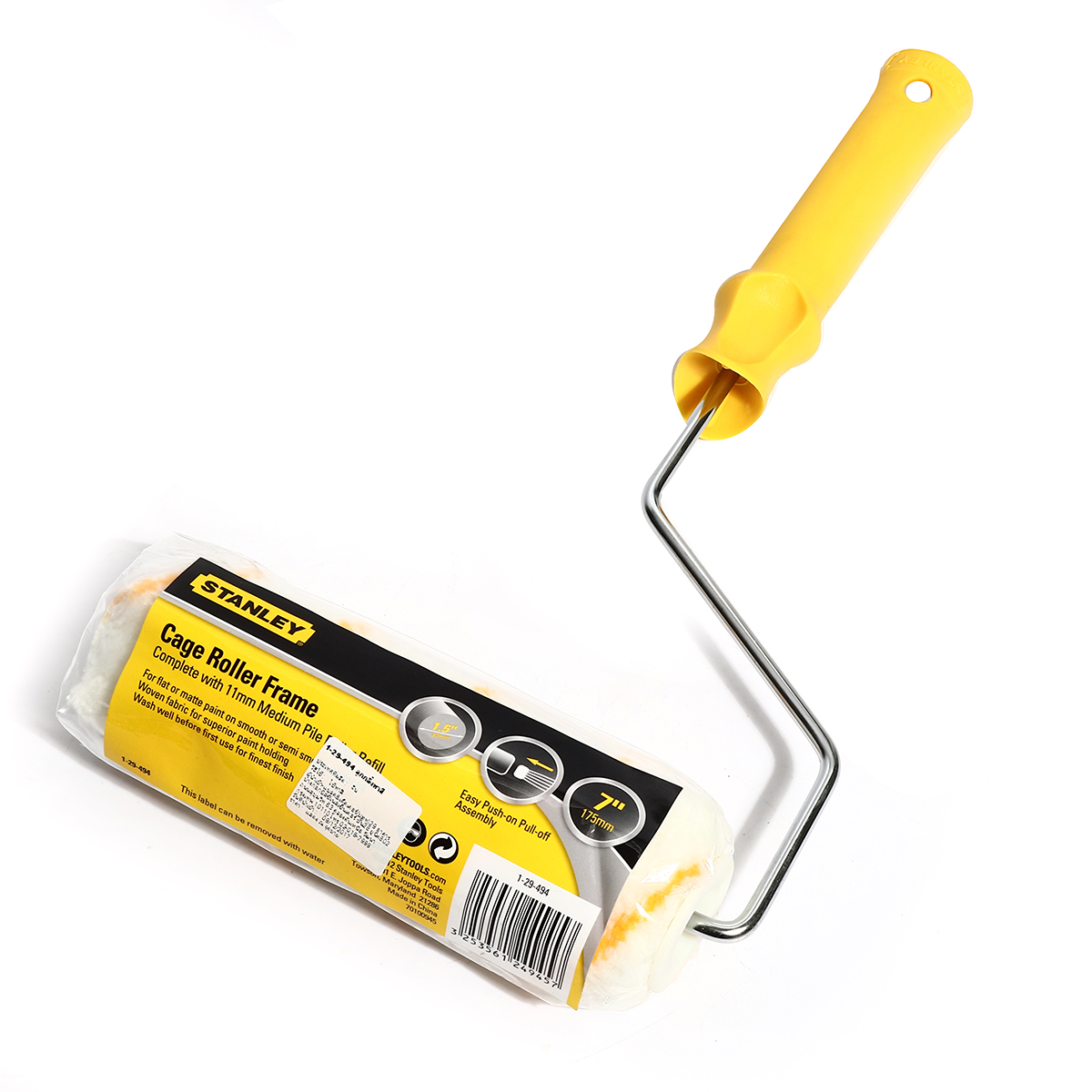 ลูกกลิ้งโครงกรงทาสีน้ำ 7" STANLEY รุ่น 1-29-494 ราคา ฿99