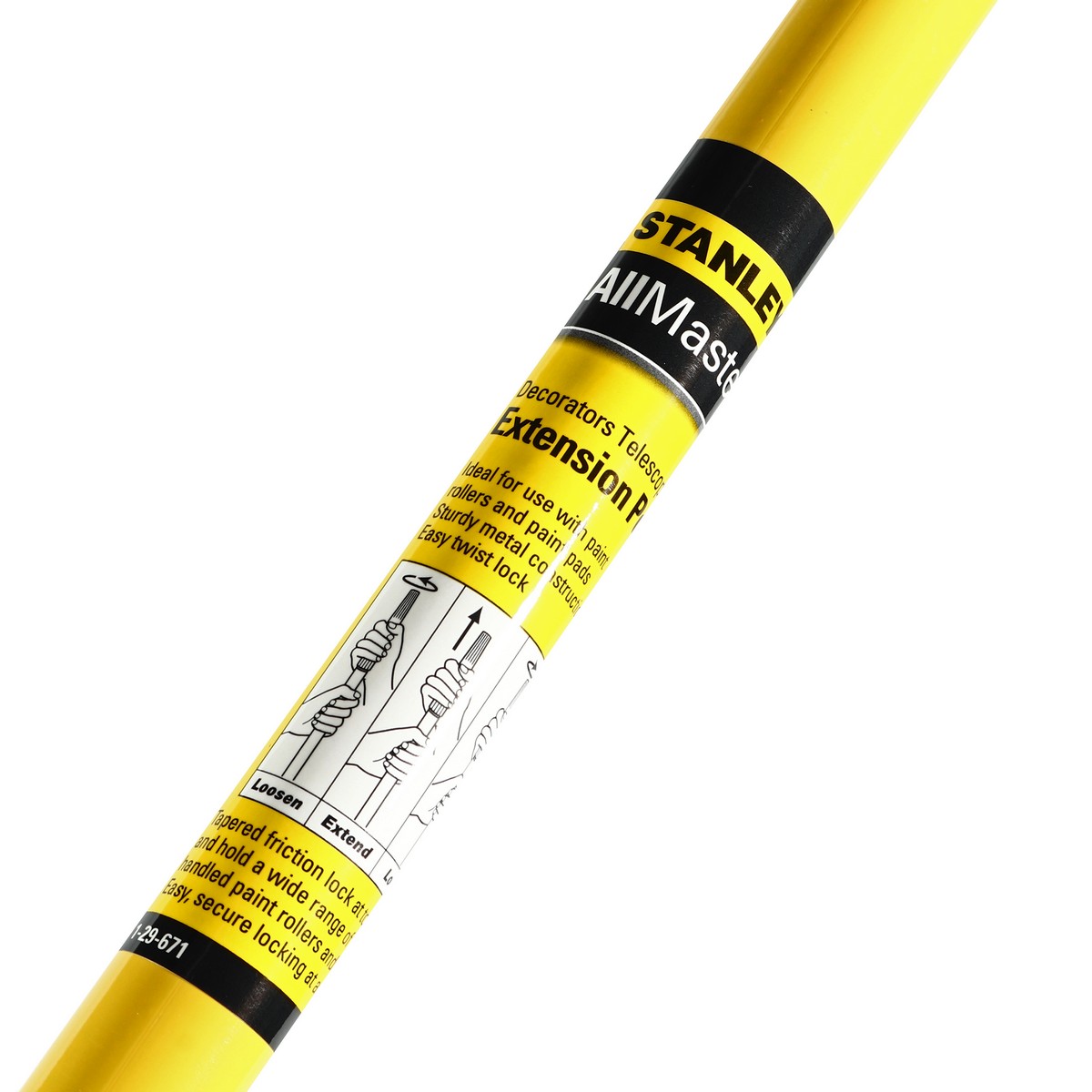 ด้ามต่อลูกกลิ้งทาสี 1.3-2.3 ม STANLEY รุ่น 1-29-671 รูปที่ 3