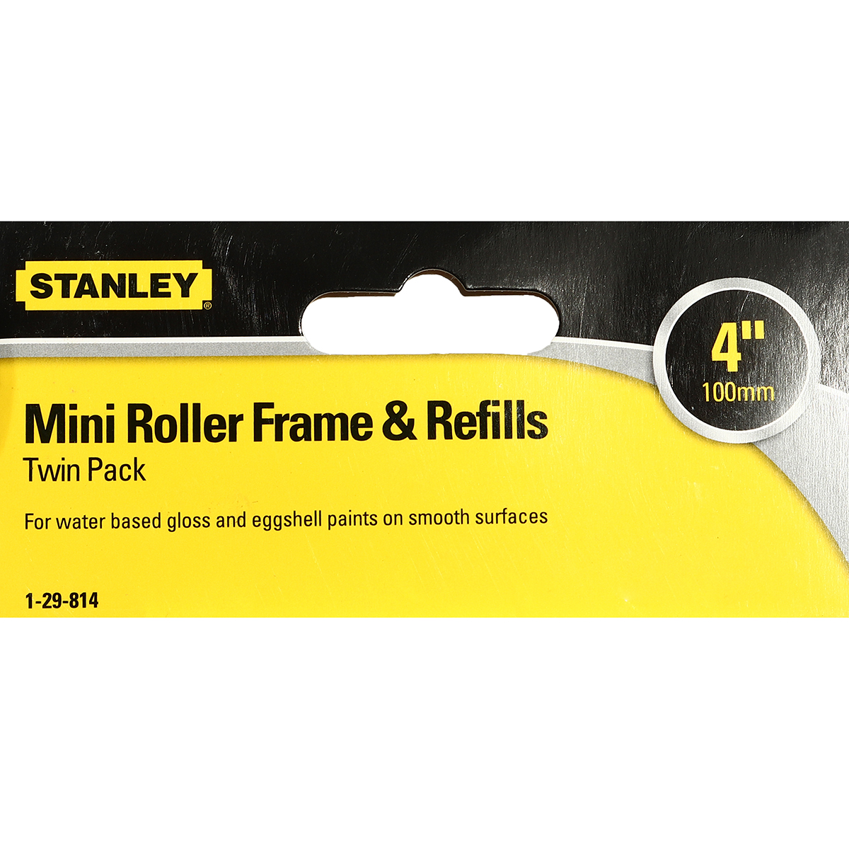 ลูกกลิ้งฟองน้ำทาสีน้ำมัน 4" STANLEY รุ่น 1-29-814 รูปที่ 2