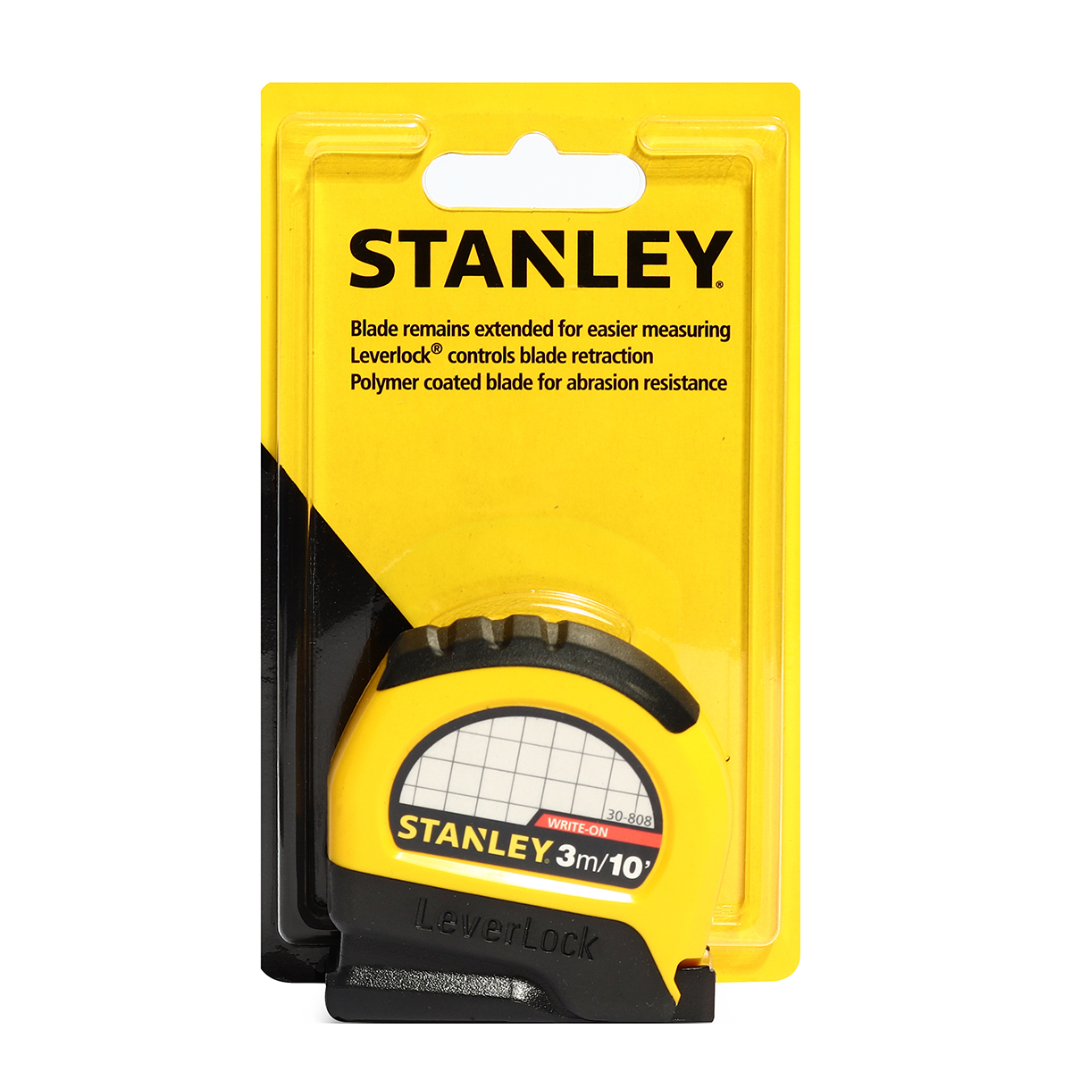 ตลับเมตร LEVERLOCK 3 เมตร STANLEY รุ่น 5-30-808 รูปที่ 3