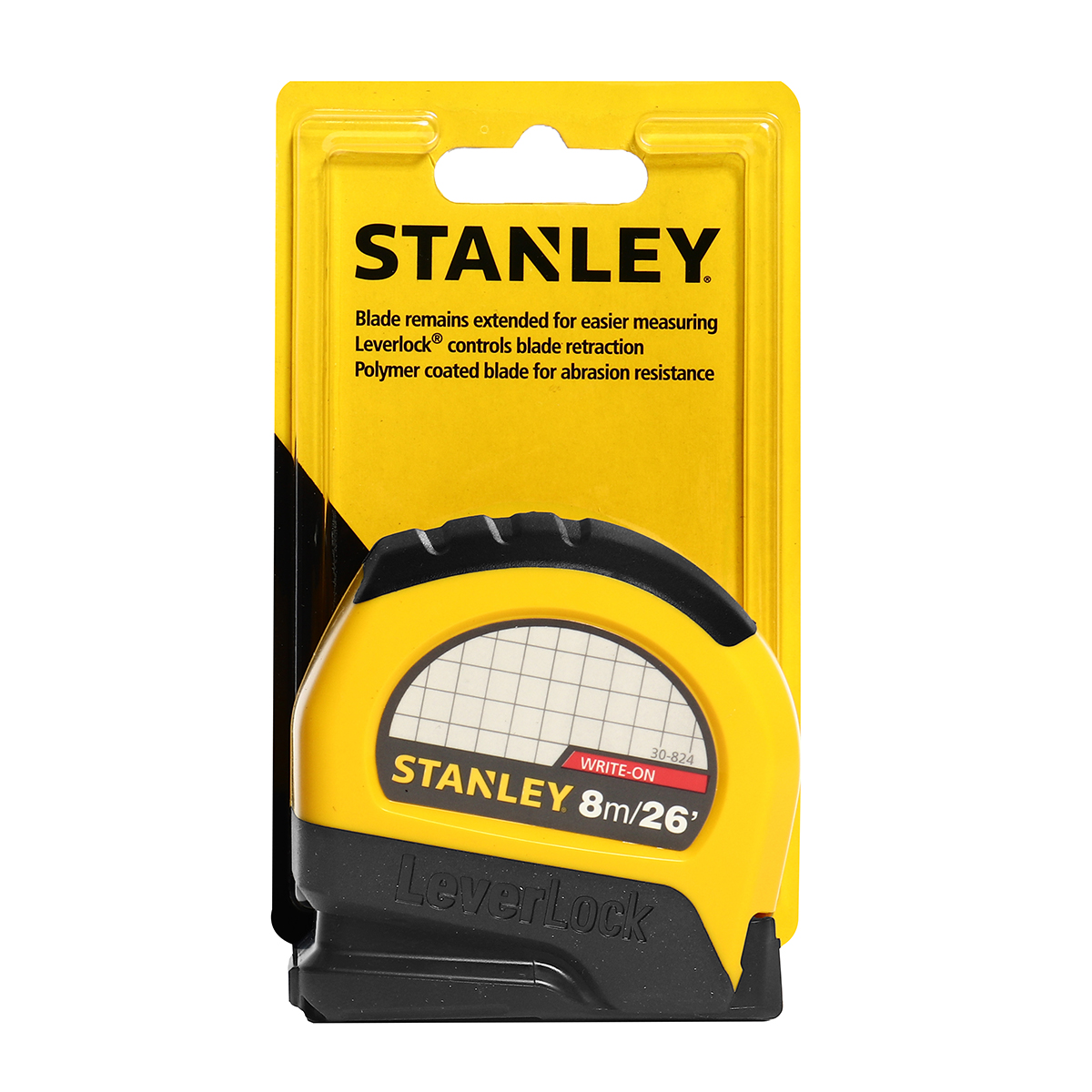 ตลับเมตร LEVERLOCK 8 เมตร STANLEY รุ่น 5-30-824 รูปที่ 3